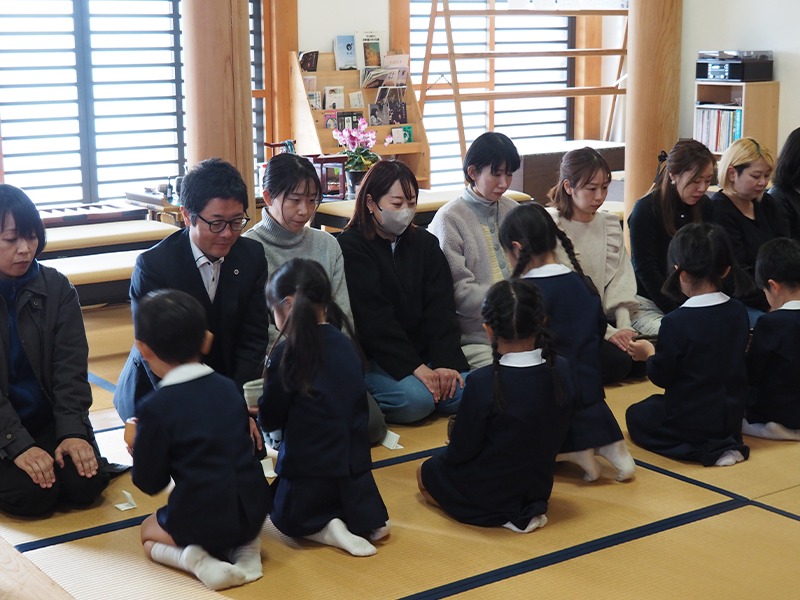 新春お茶会（長親子）
