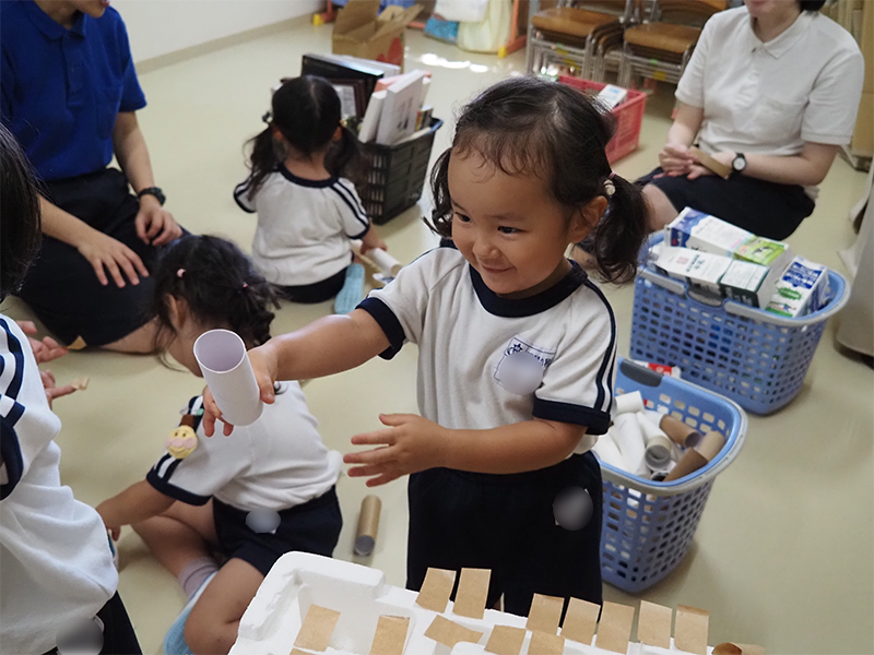 素材遊び自由参観（２）