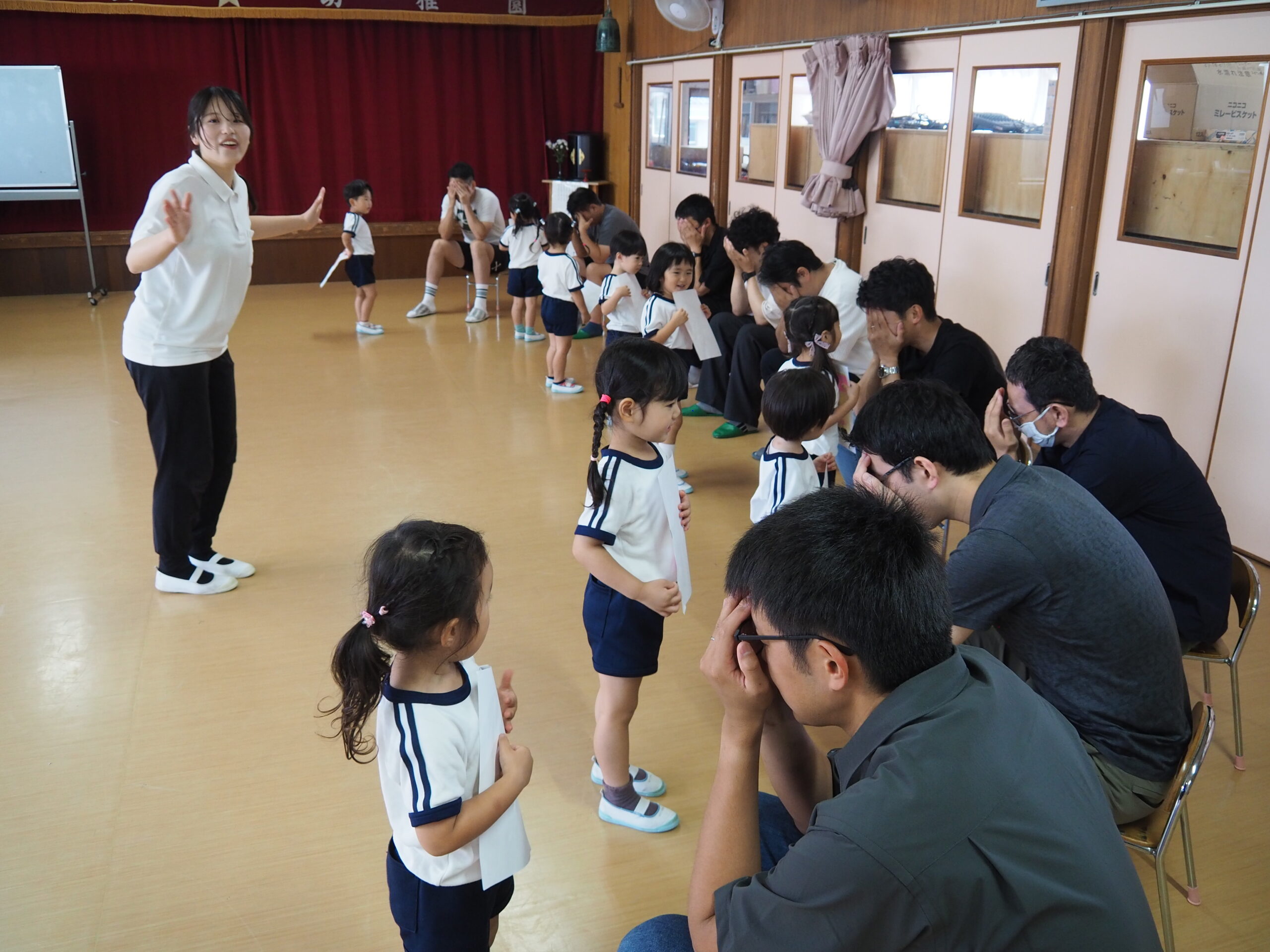 6月13日のようす（父の日会）